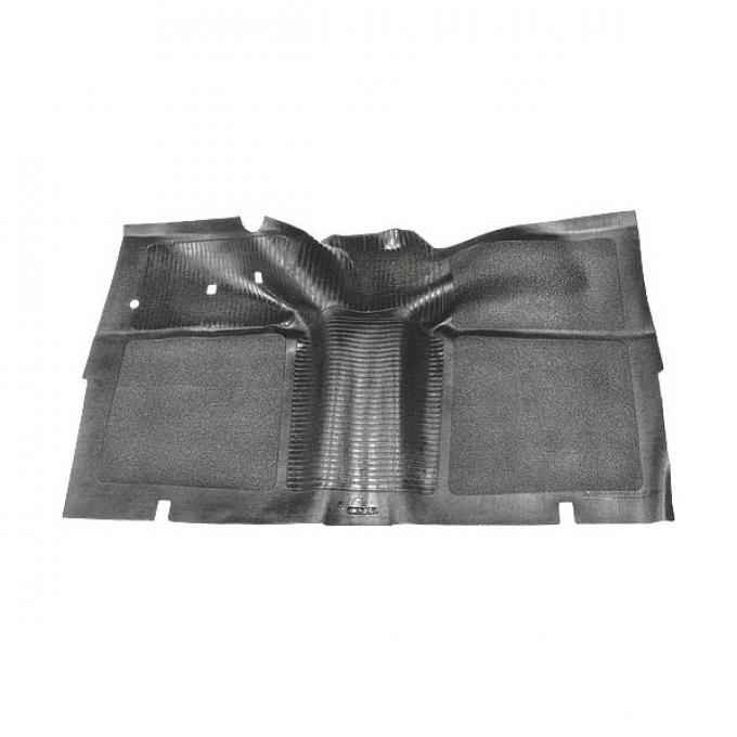 Front Floor Mat - Black Rubber - Ford Only