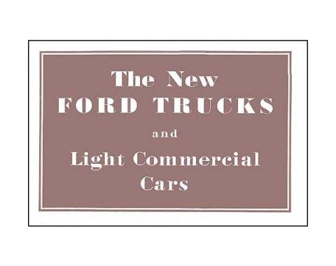 The New Ford Trucks And Light Commercial Cars
