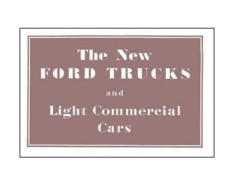 The New Ford Trucks And Light Commercial Cars