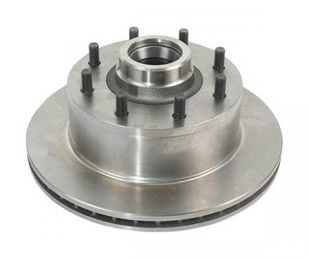 Ford Pickup Truck Front Disc Brake Rotor - Dual Piston Calipers - From Serial# V80,001 - 2 Wheel Drive - F250