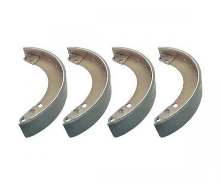 1928-31 Ford AA Truck Brake Shoe Service- 4 Pieces - For 1 Ton Truck - Molded Material