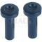 Door Lock Buttons - Blue Plastic