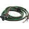 Headlight Socket Wire - PVC Wire - Right - With Full Length Ground Wire - 68 Long