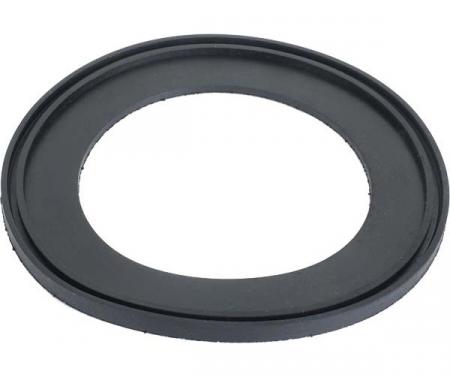 Model A Ford Step Plate Pad - Round - Molded Rubber