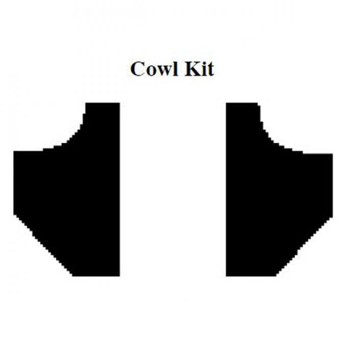 AcoustiSHIELD - Cowl Insulation Kit - Pickup