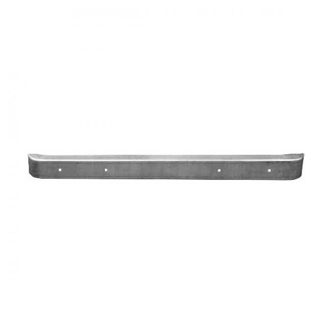 Ford Pickup Truck Rear Bumper - Cold Rolled Steel - Stepside Pickup