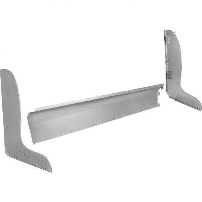 Model A Ford Front Seat Assembly - Coupe - Metal Portion Only