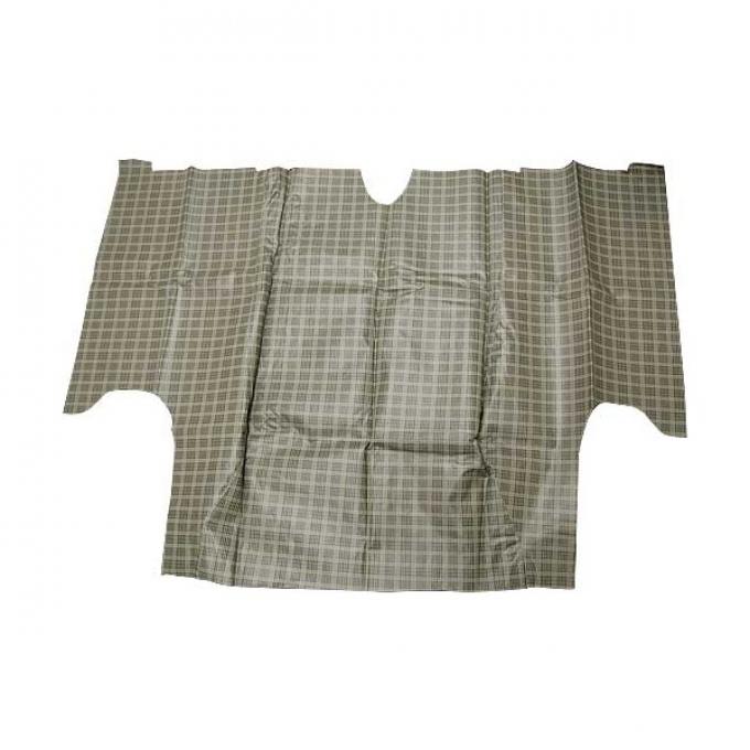 Trunk Mat - Fleece Backing - #06 Tan Plaid