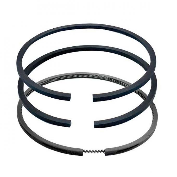 Model T Piston Ring Set For Aluminum Pistons, Standard & Oversize, 1909-1927