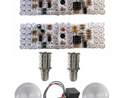 Mustang Sequential LED Tail Light Kit, Combination, 1964-1966