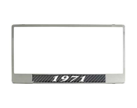 License Plate Frame - 1971