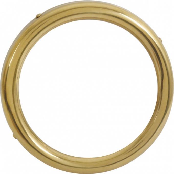 Model T Ford Headlight Rim - Brass Finish - A Well-Made Reproduction - 1915- Early 1916