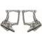 Ford Comet Billet Aluminum Hood Hinges, Machine Finish, 1964-1965