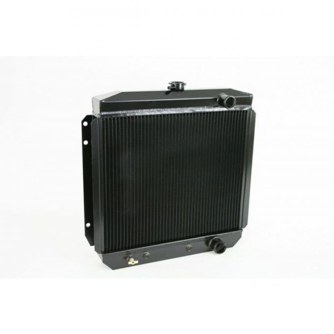 Ford Mustang Direct Fit™ Aluminum Radiator For Manual Transmission,1967-1970