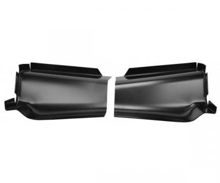 Mustang Coupe/Fastback Rear Torque Box Top Plates, 1965-1970