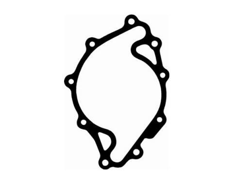 Ford Mustang Water Pump To Block Gasket - 9 Holes & 2 Cutouts - 260 Or 289 Or 289 Hi-Po V-8 - Also Used On 351W V-8 - 9Holes & 4 Cutouts