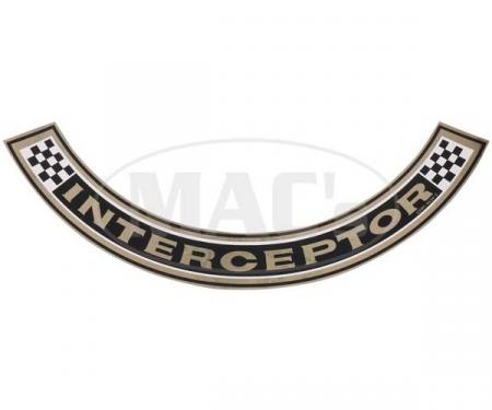 65 Interceptor 330 Hp Air Cleaner Decal