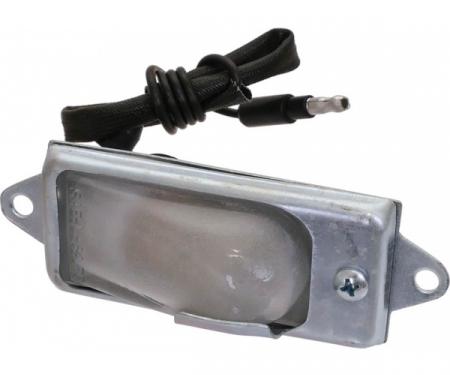 Ford Thunderbird Rear License Plate Light Assembly, 1964-66