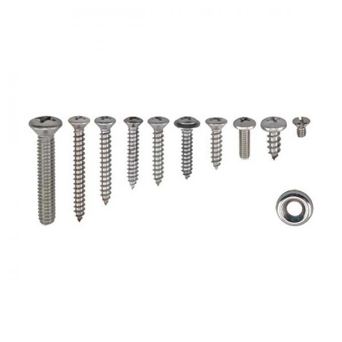 Interior Trim Screw Kit - Ford Victoria Hardtop