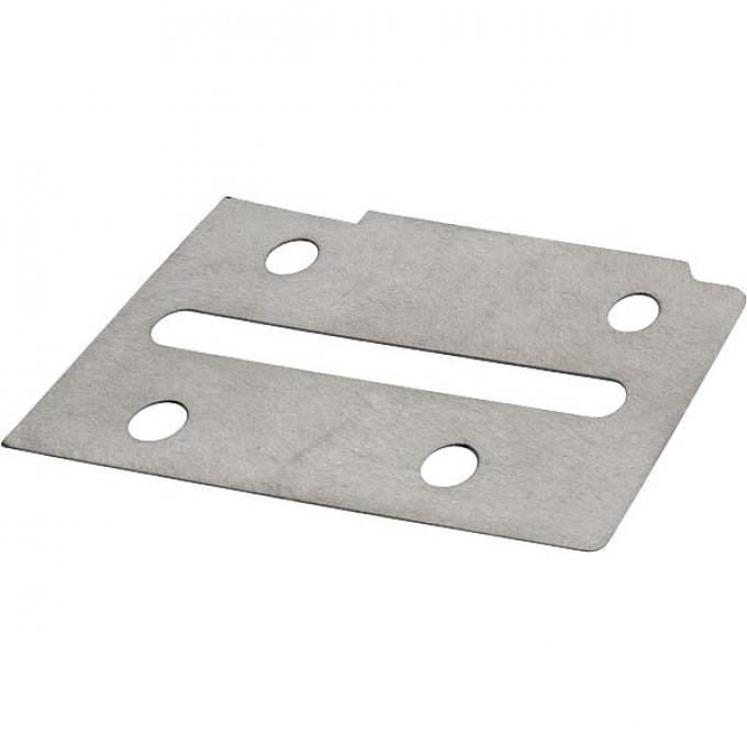 Model A Ford Dress Plate - Unpolished Stainless Steel - Cabriolet