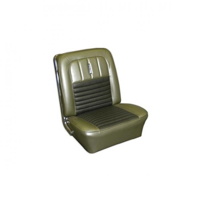 Fairlane XL, Front Buckets & Rear Seat Covers, Hardtop, 1967
