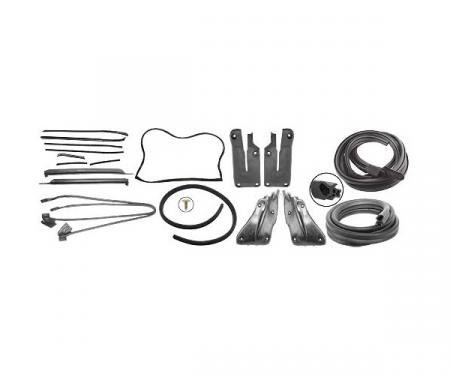 Ford Mustang Weatherstrip Kit - Fastback - Includes 9 Seals
