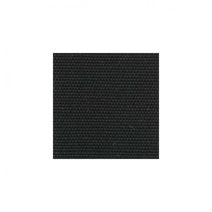 Top Material - Black Canvas - 54" Wide - Material Availableby the Yard
