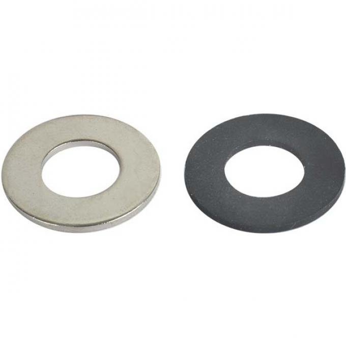 Model A Ford Inside Door Handle Escutcheon Washer Set - 4 Pieces- Open Car