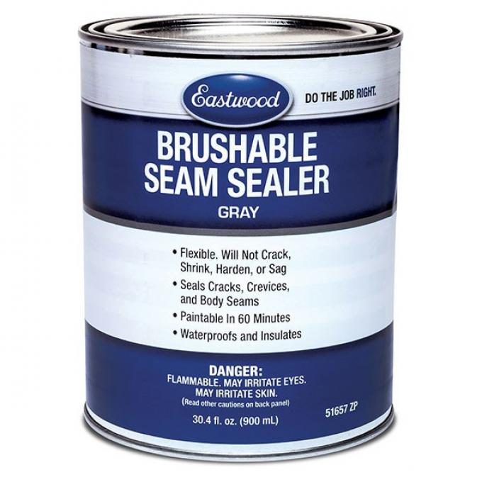 Brush On Seam Sealer - Charcoal Gray - 30.4 Ounces