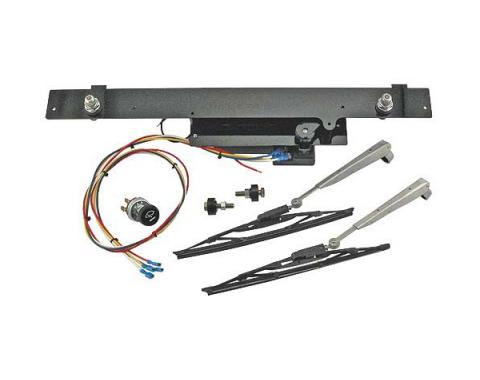 Complete Electric Wiper System - Clean Wipe - 12 Volt - Ford Pickup Truck