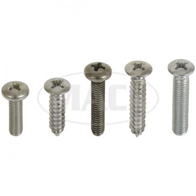 Exterior Screw Kit (30 Pieces), Galaxie, 1962