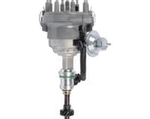 Distributor, New With Cap & Rotor, Single Vacuum ElectronicIgnition Type, 351M, 400, 460 Engines