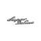Front Fender Script - Super Deluxe Emblem - Chrome Plated -Ford