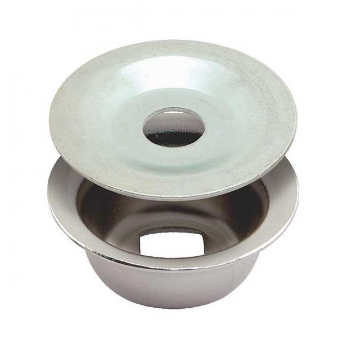 Headlight Cup & Washer Set - 4 Pieces - Great For Street Rod Applications - Ford