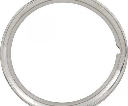 Trim Ring - Polished Stainless Steel - For 15 Wheels - FordOnly