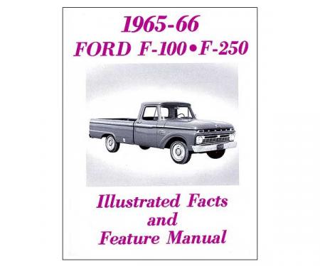 1965-1966 Ford Pickup Facts and Features Manual - 32 Pages