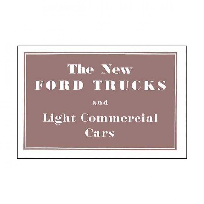 The New Ford Trucks And Light Commercial Cars