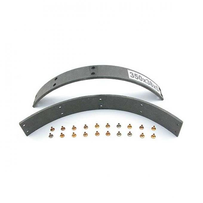 Model A Ford Brake Lining Set - Molded