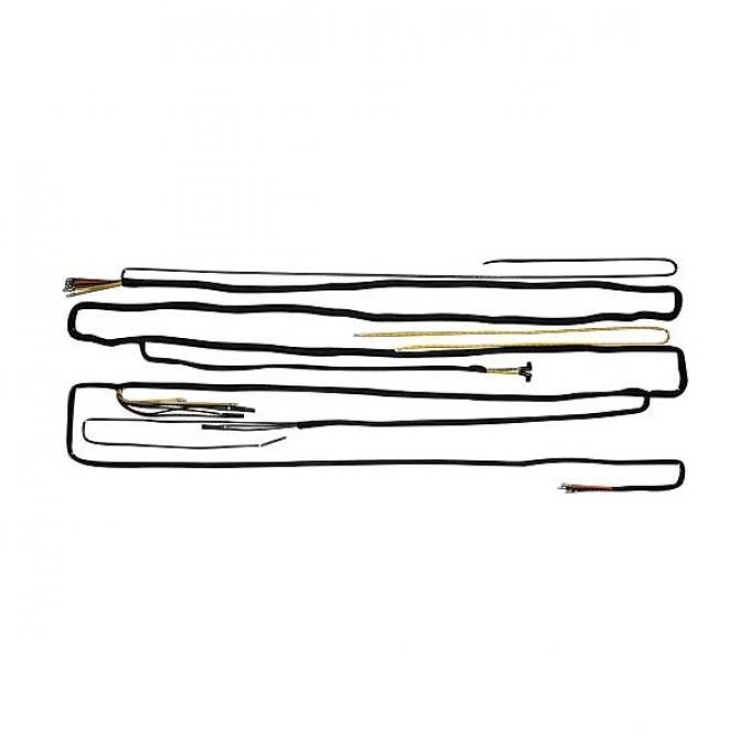 Body Wiring Harness - 17 Terminals - With Turn Signal Wires- Mercury 4 Door Sedan Body Style 73