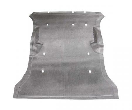 Ford Rear Cargo Deck Mat - Black Rubber - Ford Station Wagon