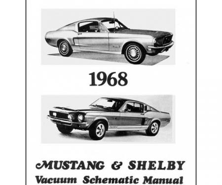 Mustang Shelby Vacuum Schematic Manual - 12 Pages