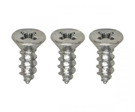 Redline Restomotive® 1964-1966 Ford Thunderbird Lower Right Dash Trim Screw Set