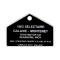 Air Conditioning Compressor Tag - Aluminum