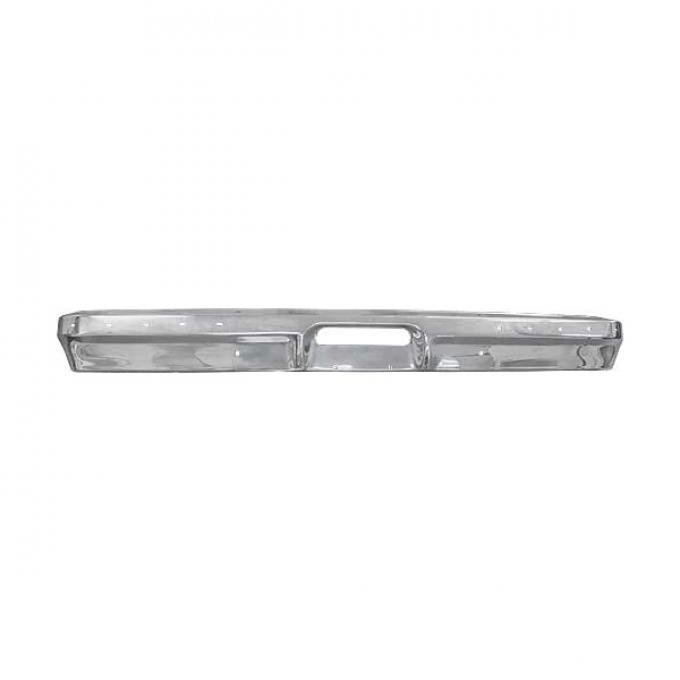 Ford Pickup Truck Front Bumper - Chrome - Use With Horizontal Pads (Pads Not Included)