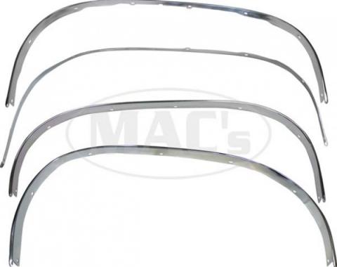 Wheel Well Lip Molding Set, Fairlane, Torino, GT Models, 1970-1971