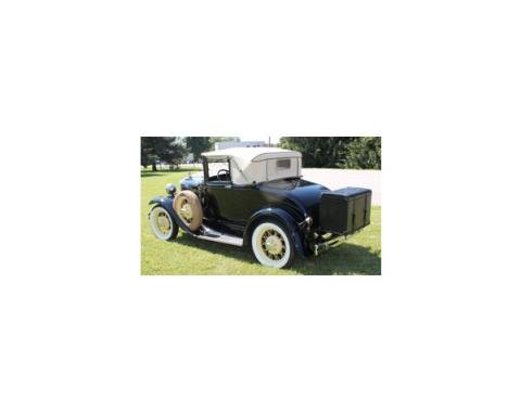Model A Ford Window Glass Set - Cabriolet (68B), Clear Glass