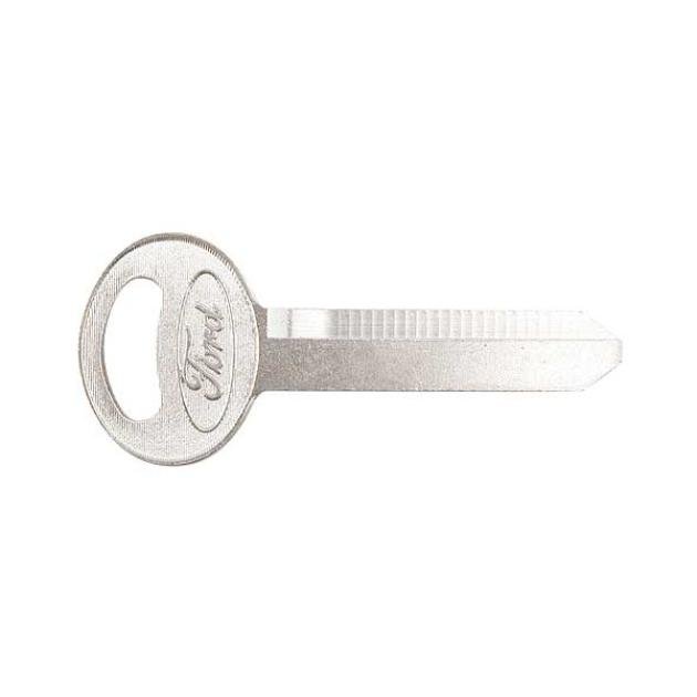 Trunk, Tailgate or Glove Box Key Blank - Double Sided | Blue Oval Classics