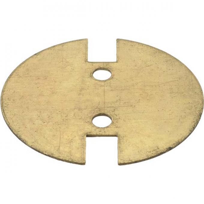 Model A Ford Tillotson Carburetor Choke Shutter Plate - Brass