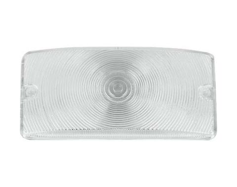 Ford Pickup Truck Parking Light Lens - Clear Lens - Rectangular - F100 Thru F350