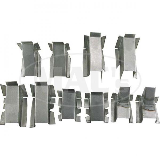 Floor Brace Set - 10 Piece Set - Ford